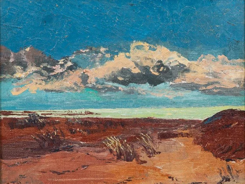 1876-Louise Elisabeth Andrae - La spiaggia di Hiddensee